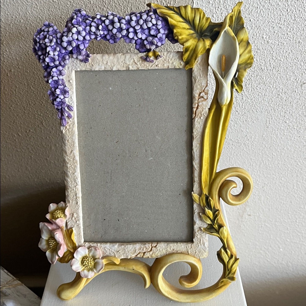 3D Lily Cali Flowers Floral Picture Frame 4x6 Photo
